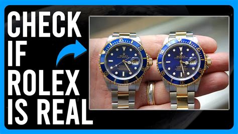 how do you know a real rolex watch|how to identify Rolex watches.